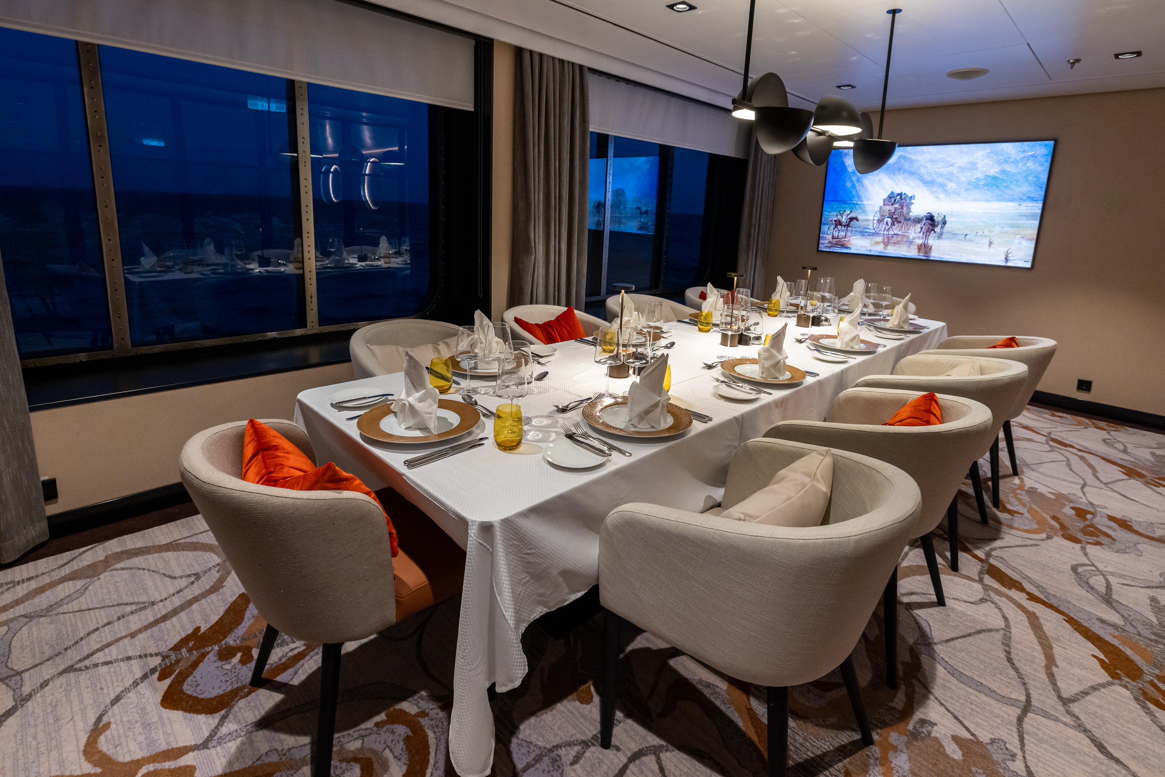 The Swan Restaurant Private Dining on SH Minerva